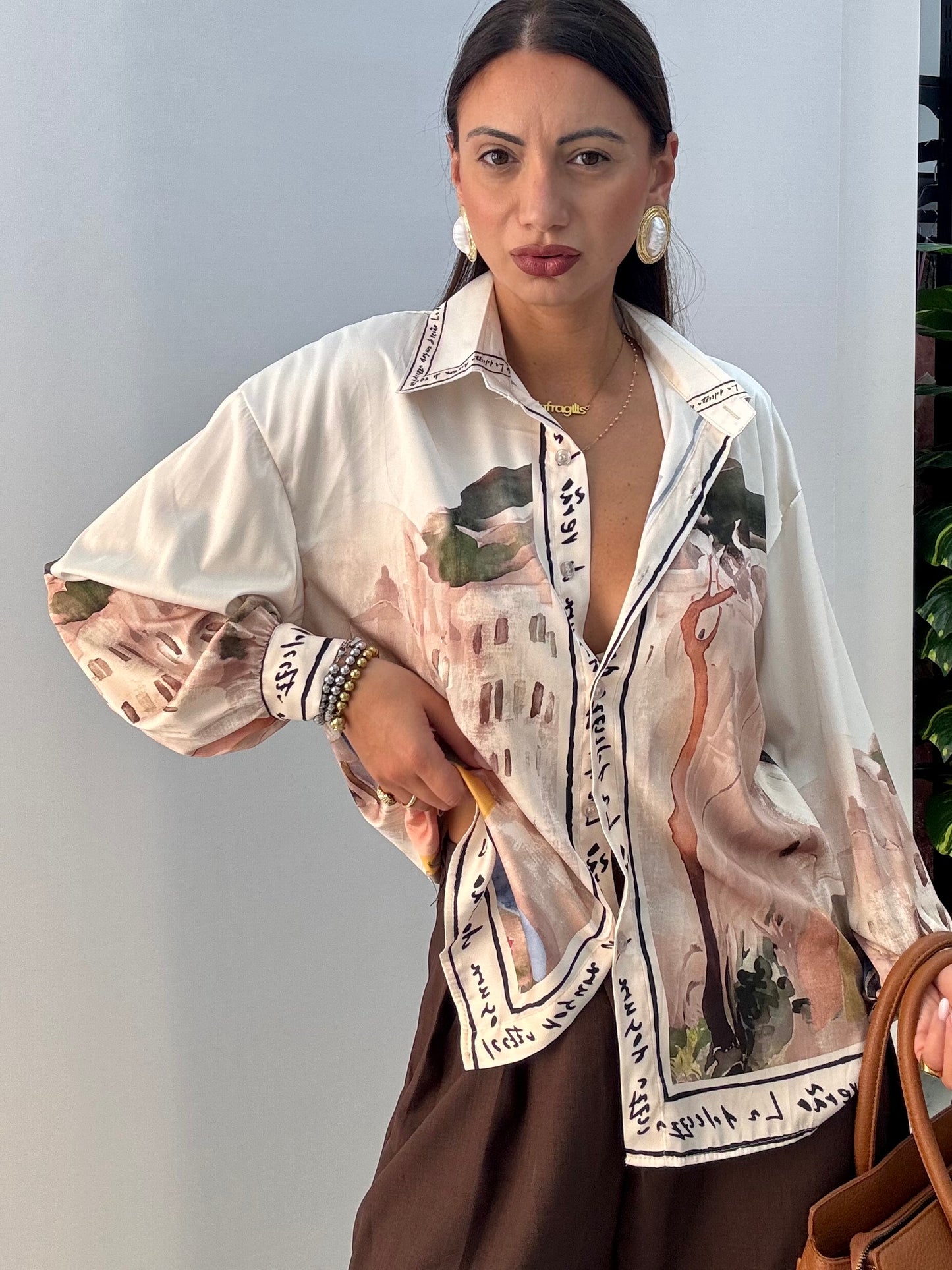 Camicia Panorama Bianco