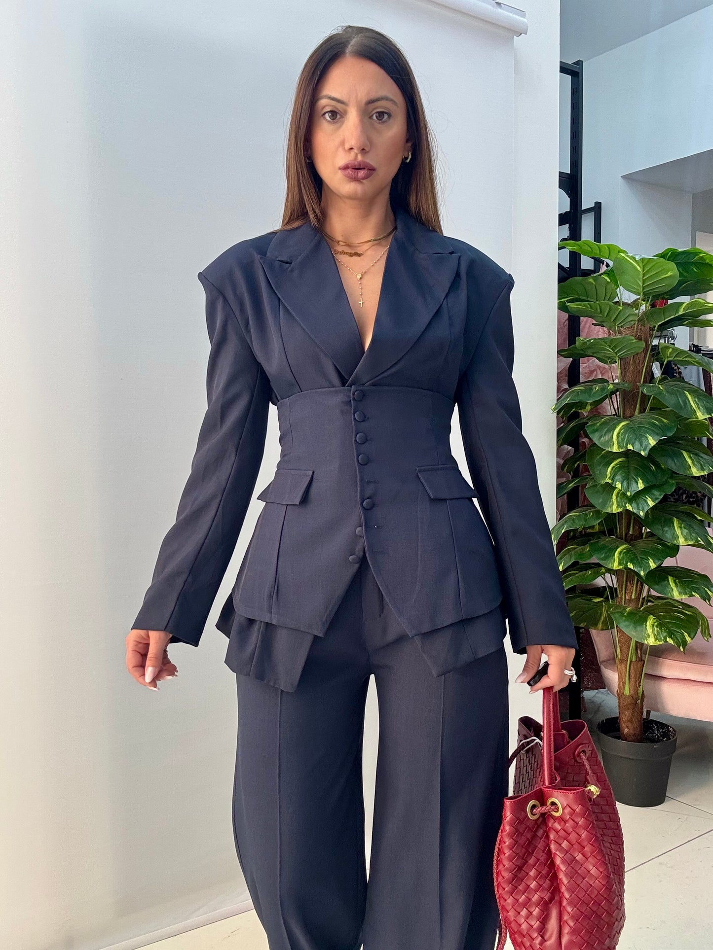 Tailleur Mercedes Blu