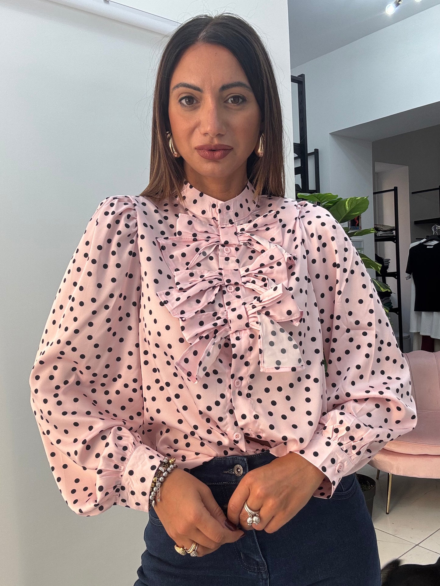 Camicia Fiocchi Rosa