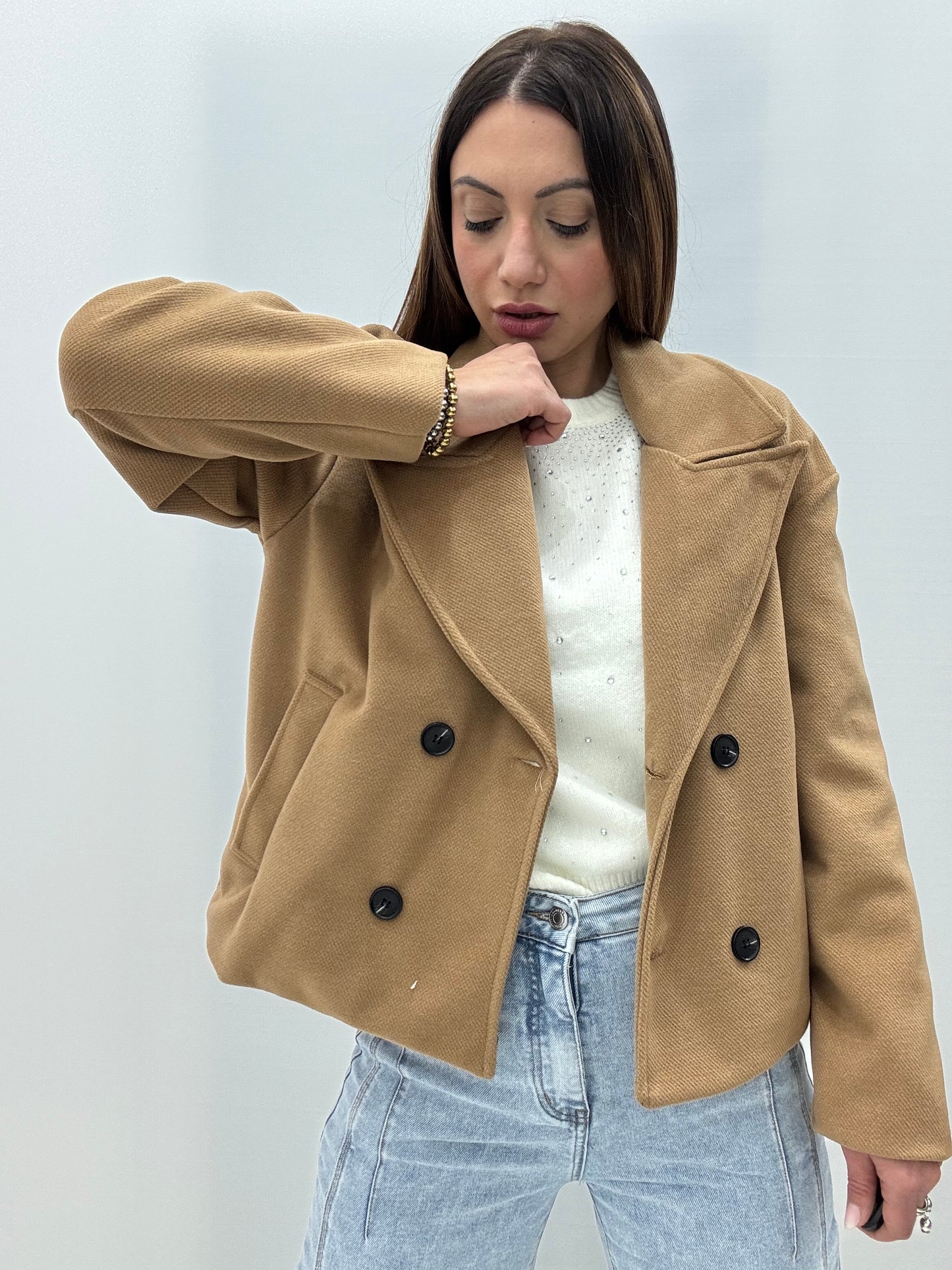 Cappottino Marika Camel