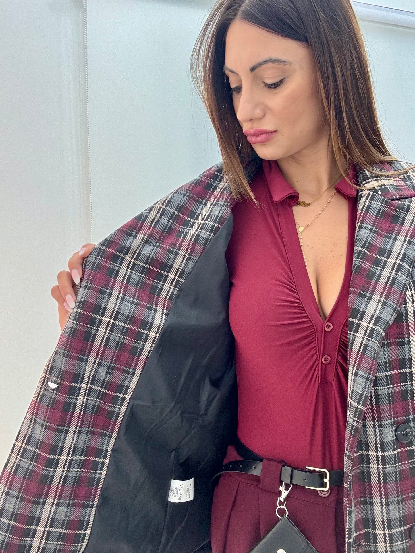 Giacca art 6726 Bordeaux