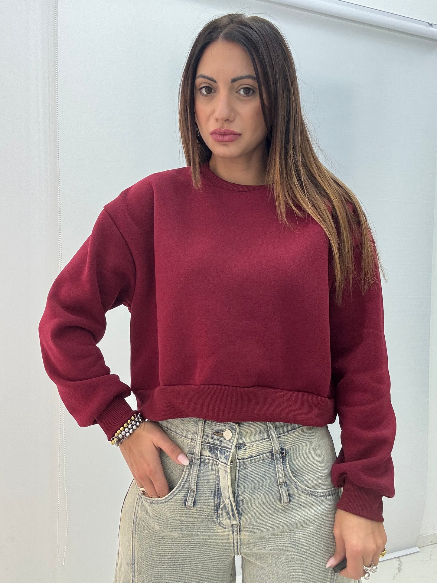 Felpa art.5511 Bordeaux