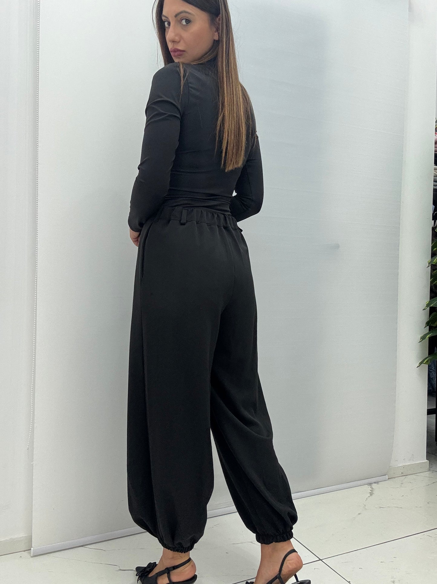 Pantalone Ballon Angel Nero