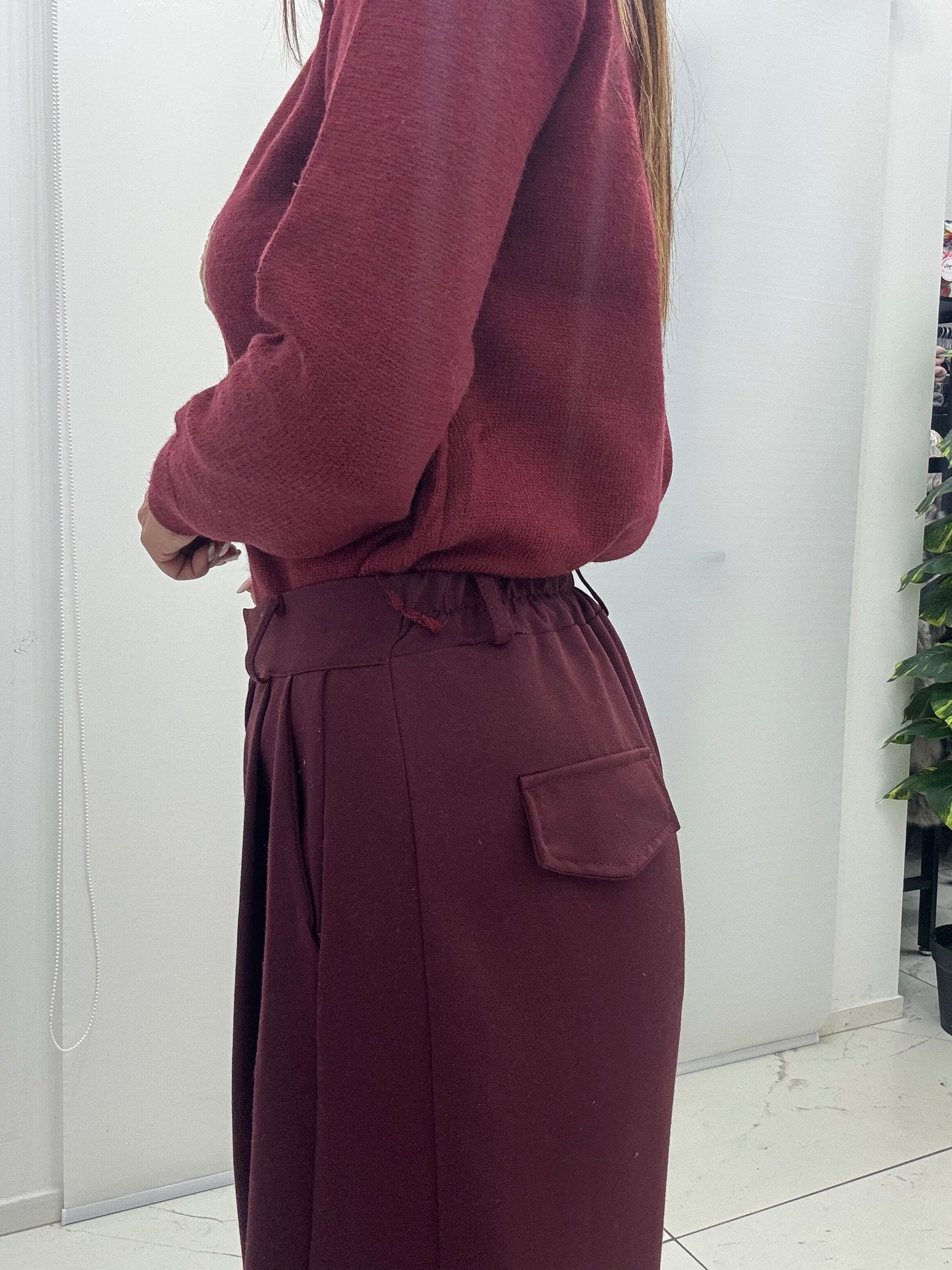 Pantalone Blair2 Bordeaux