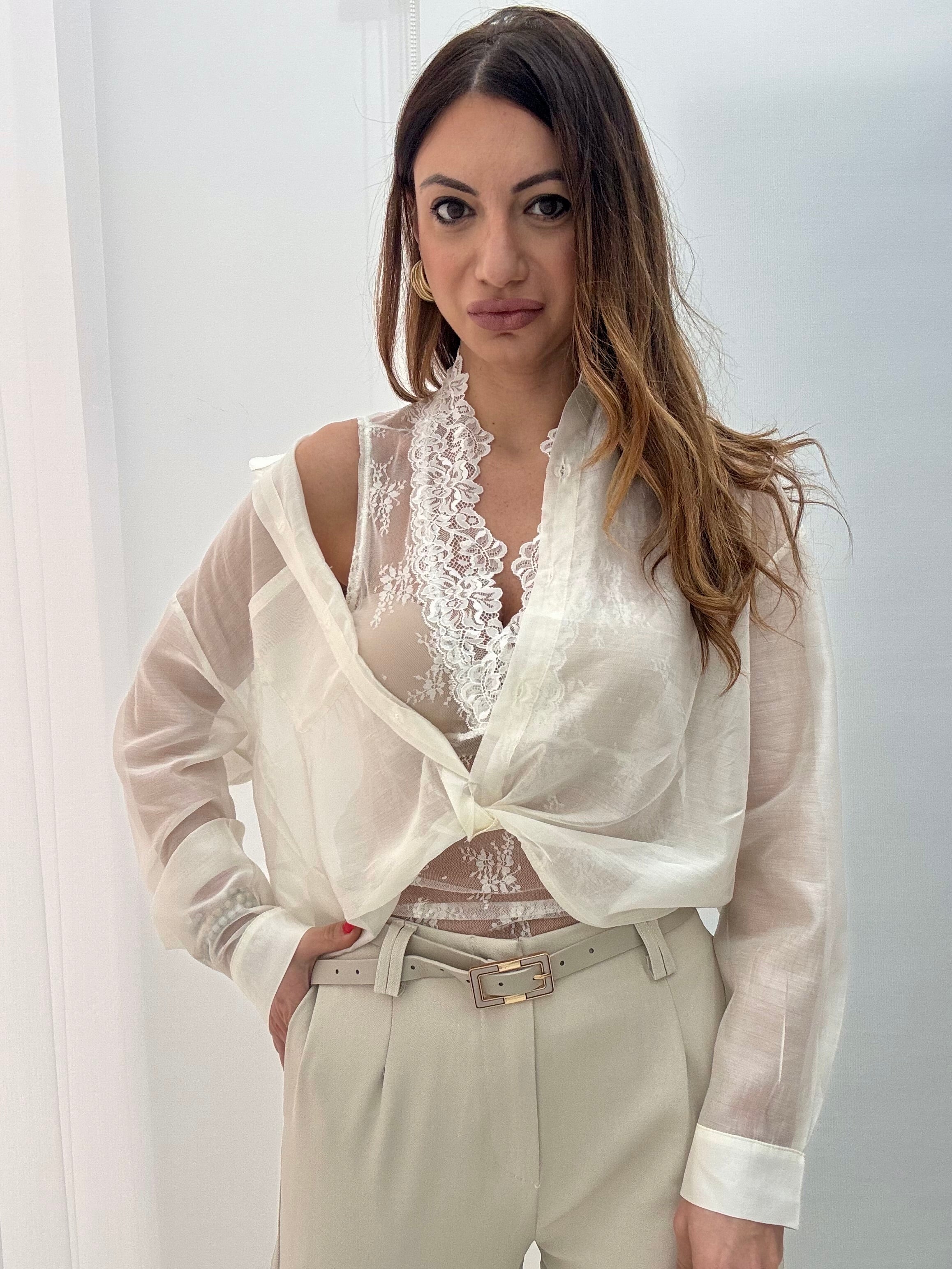 Camicia + Top Ricamo