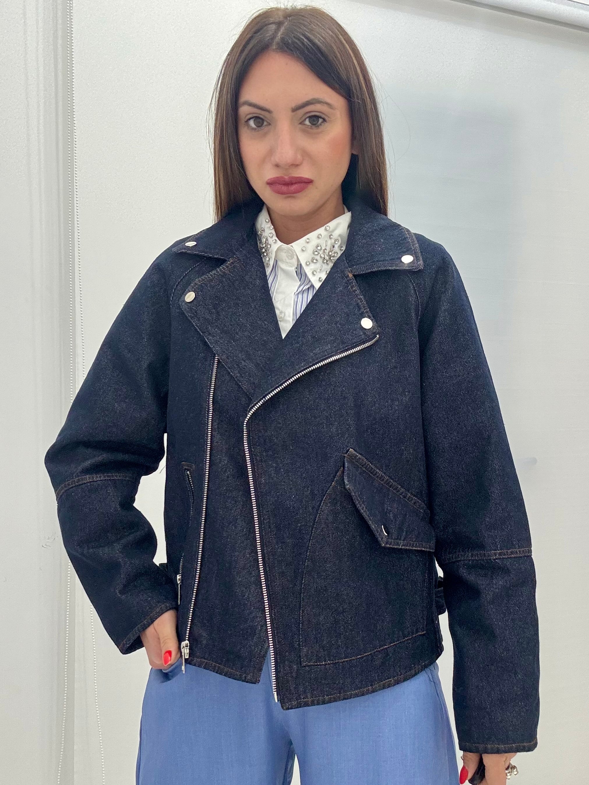 Giubbino Denim Sport