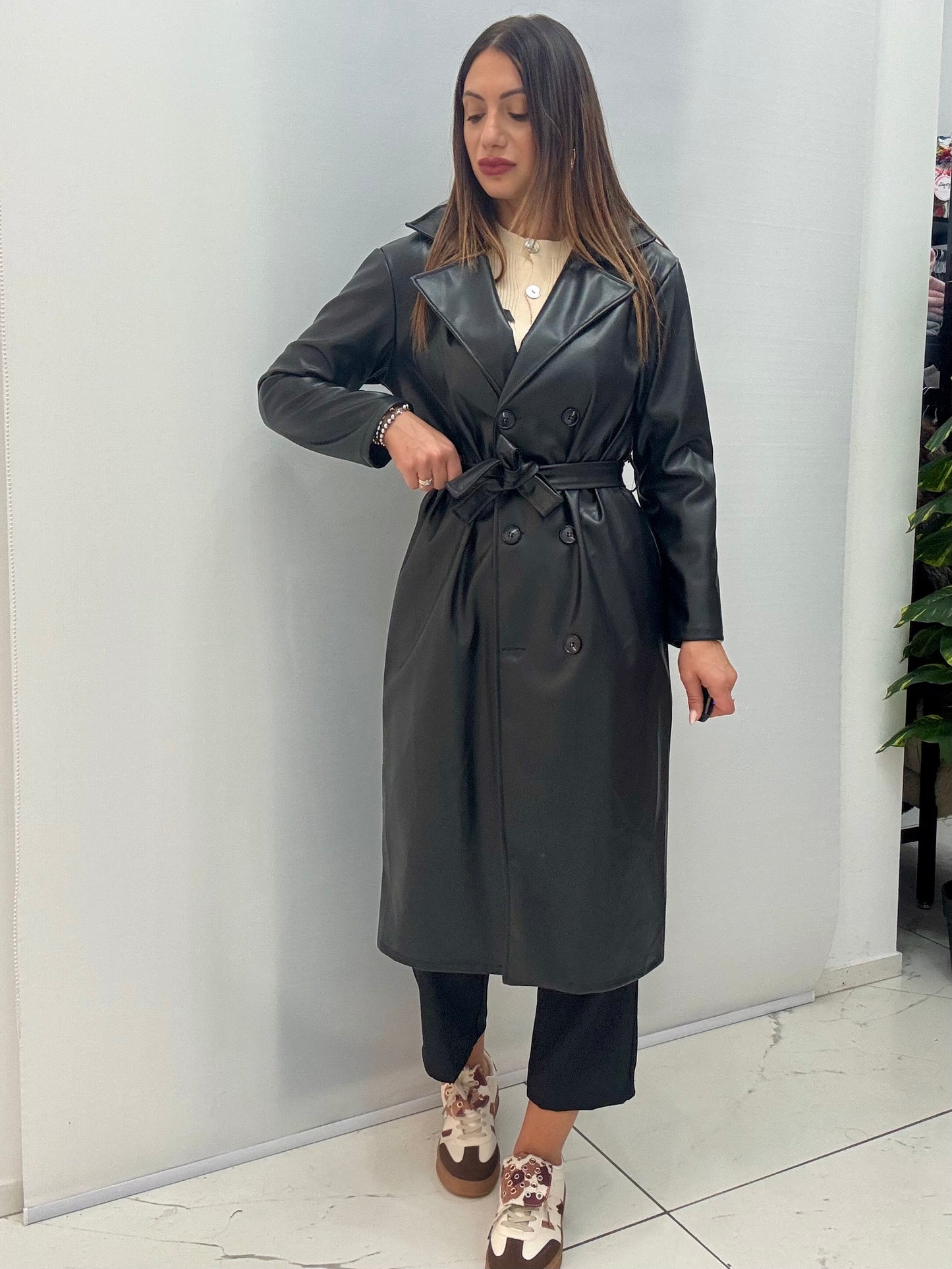 Trench Ecopelle art4403