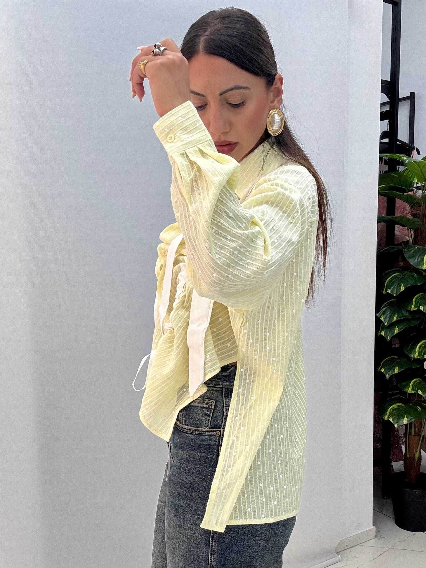 Camicia Fiocchi Giallo