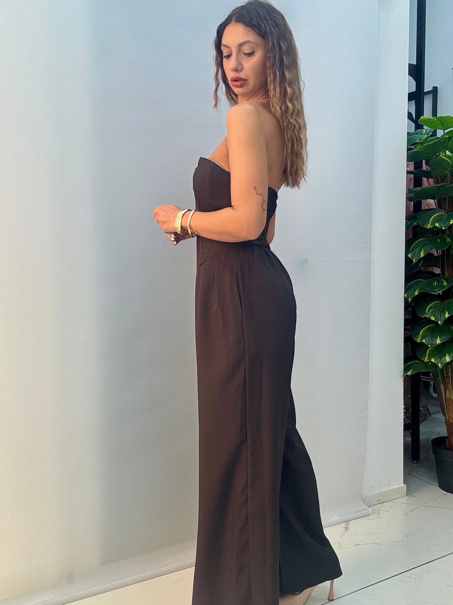 Jumpsuit Emi Marrone