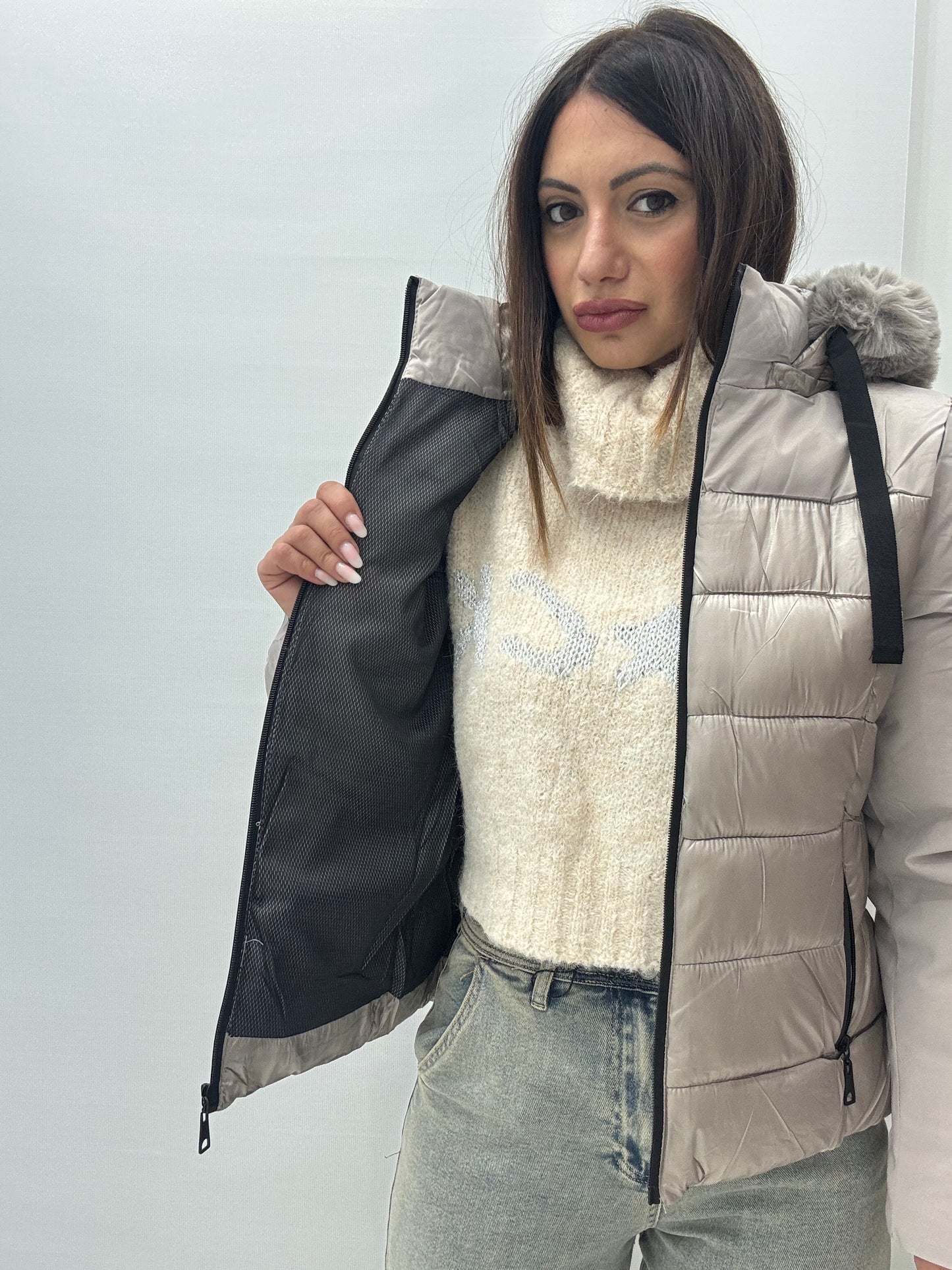 Giubbino Alaska Beige