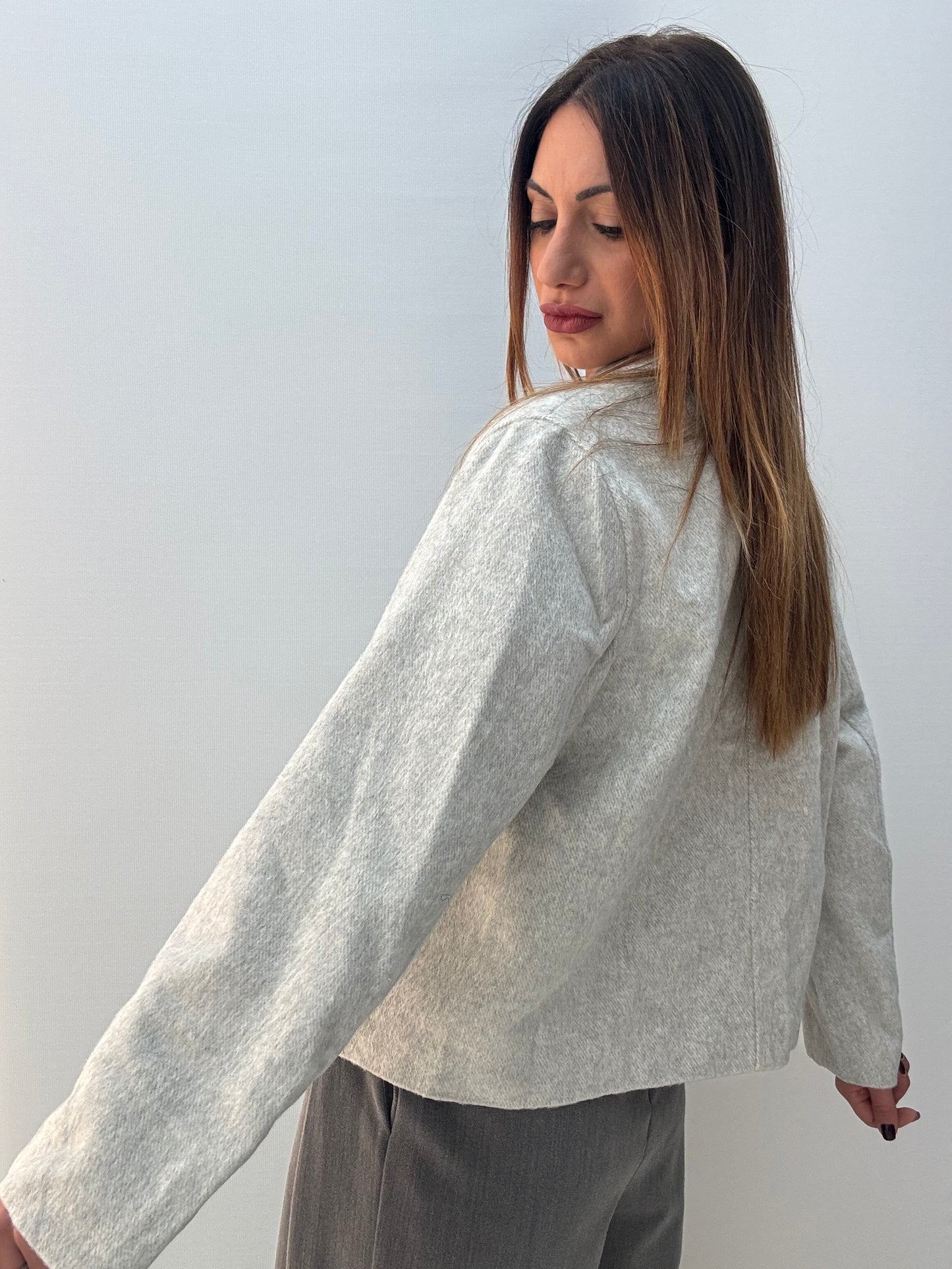 Giacca-Cappotto Evelyn Ghiaccio