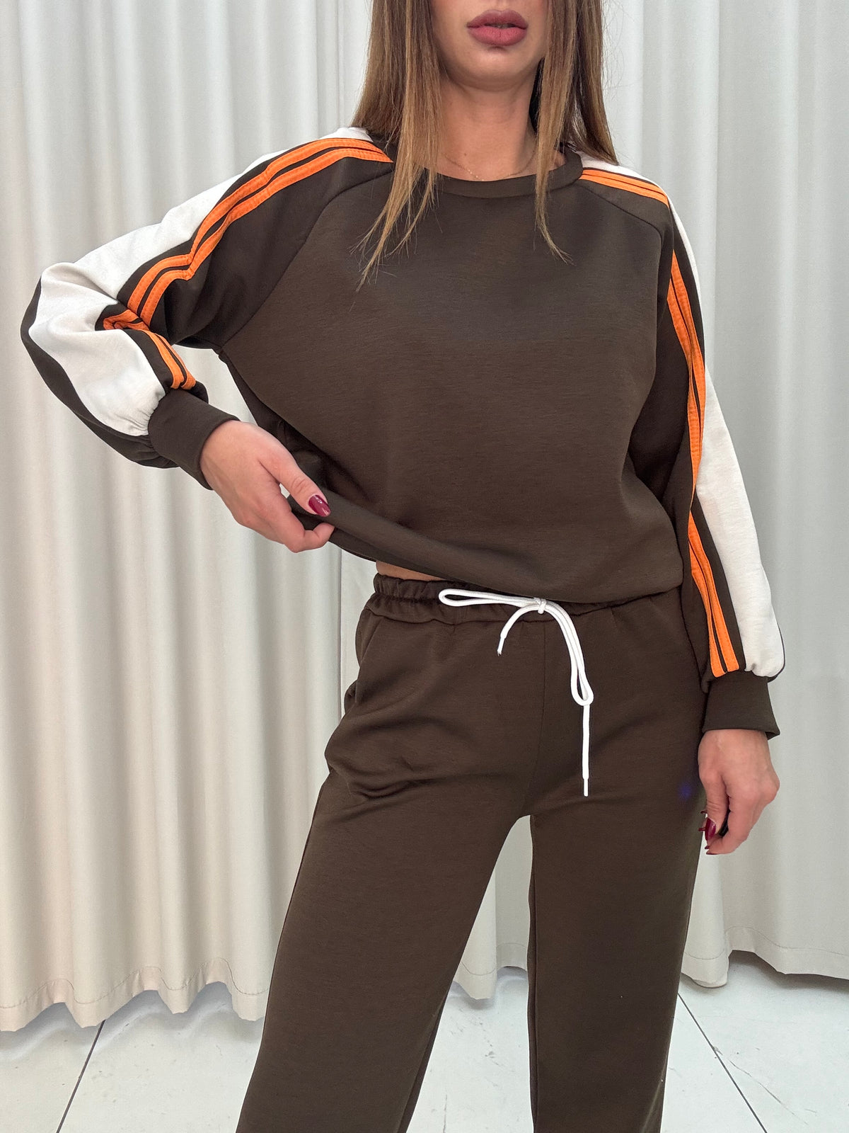 Tuta Comfy Marrone