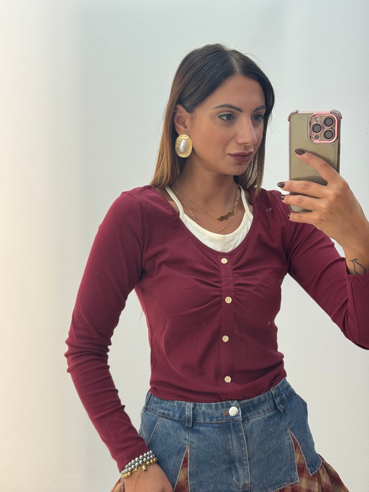 Maglia Kimberly Bordeaux