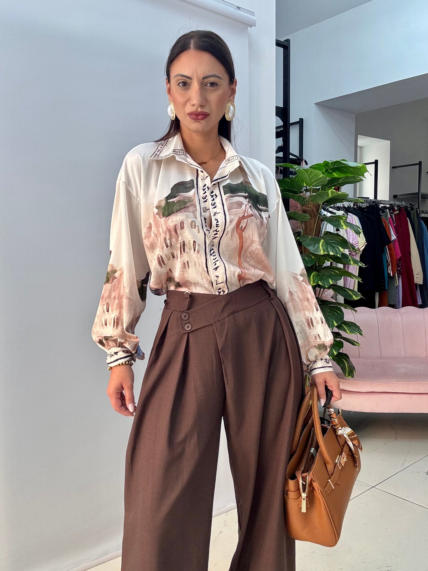 Pantalone Marty Marrone