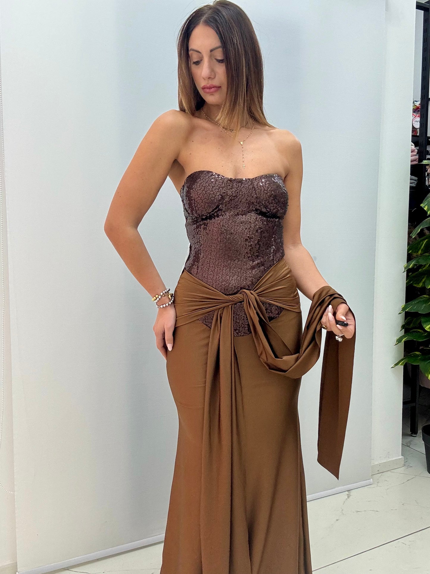 Abito StarNight Marrone