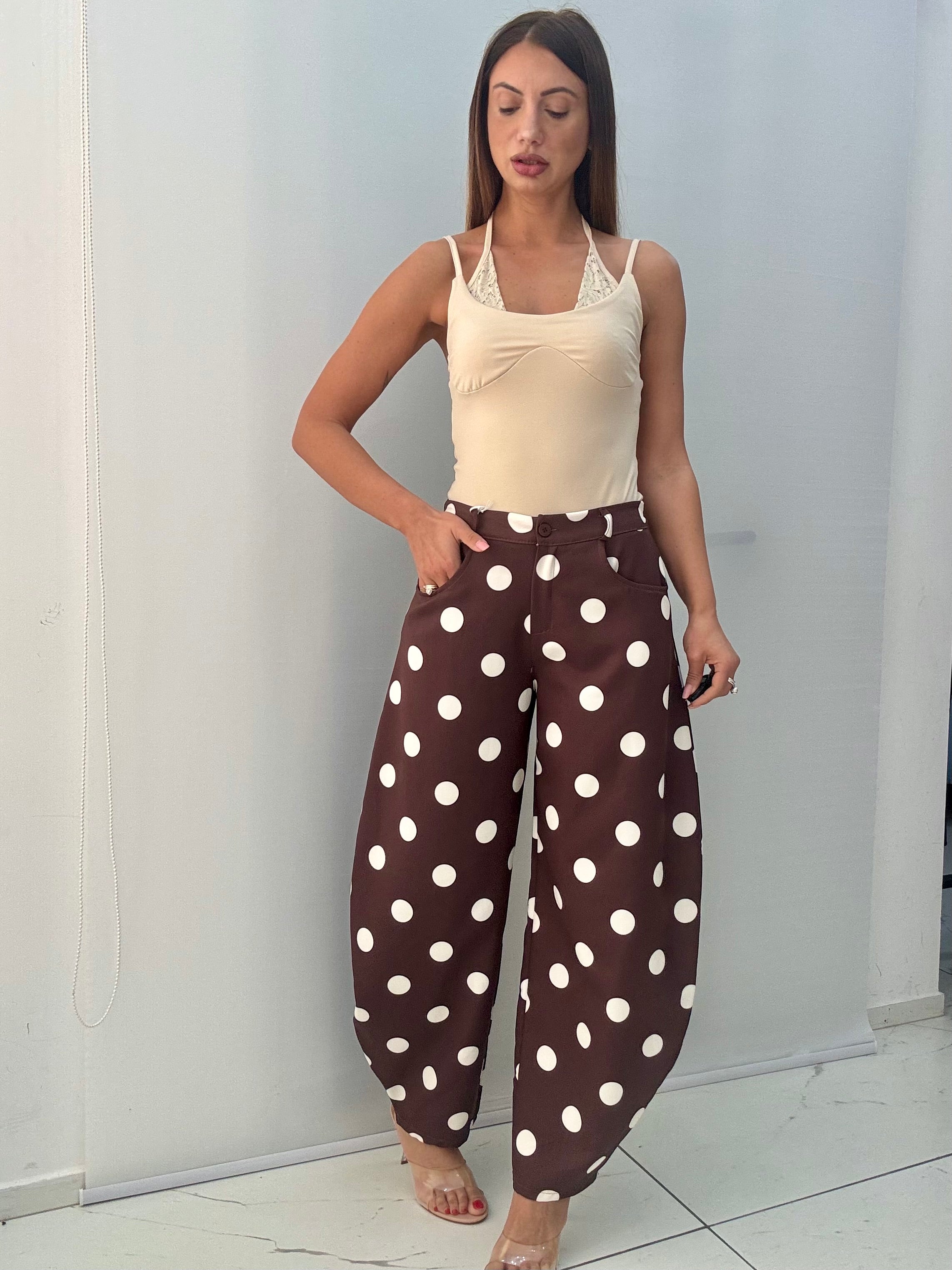 Pantalone Ballon Pois