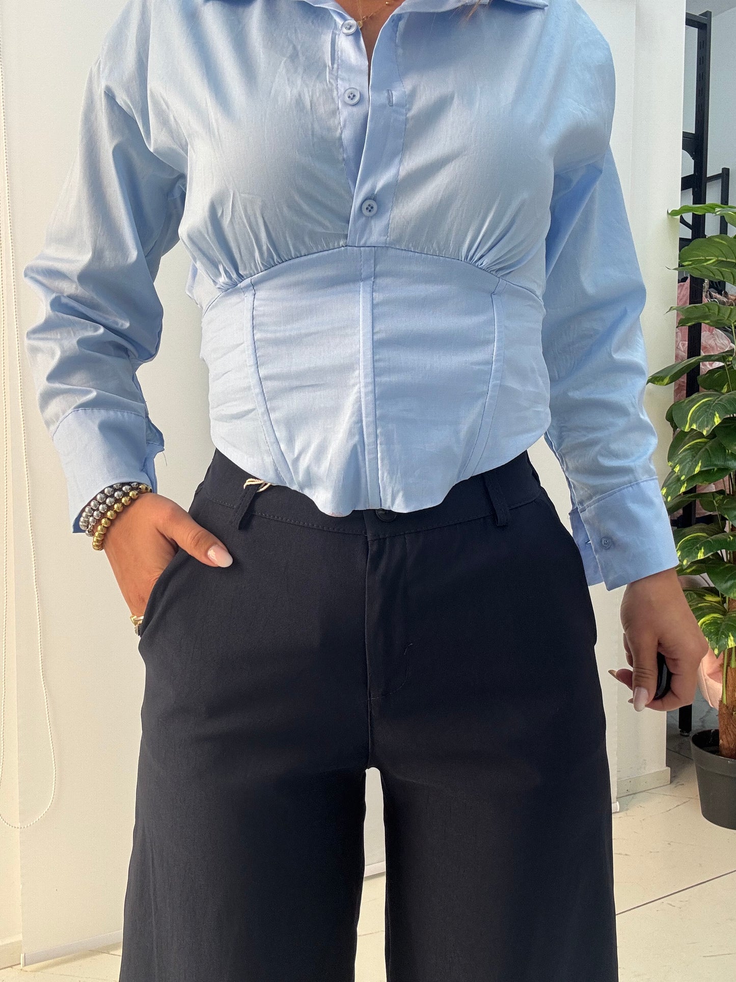 Pantalone Ballon Art. Blu