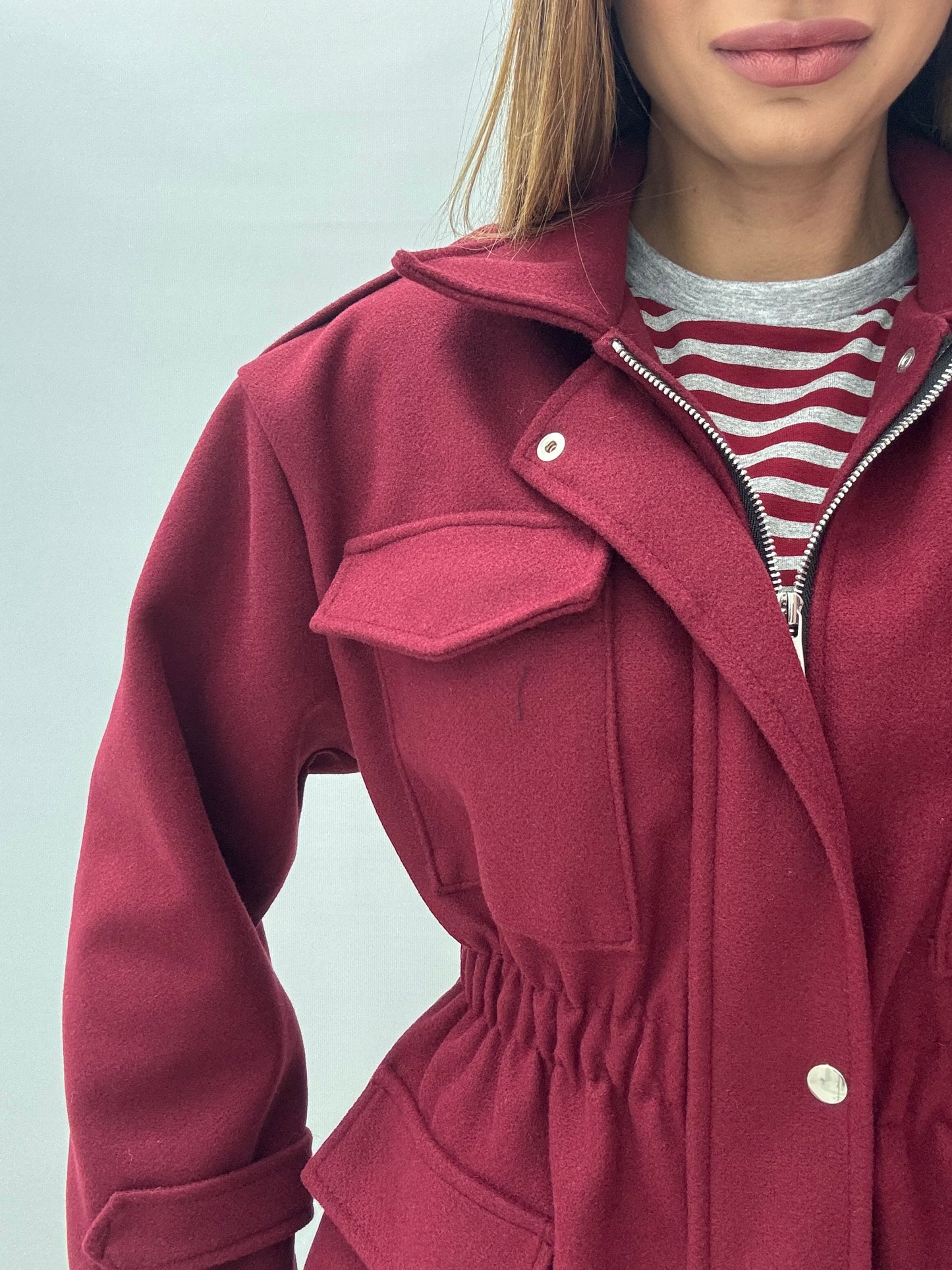 Cappottino Dea Bordeaux