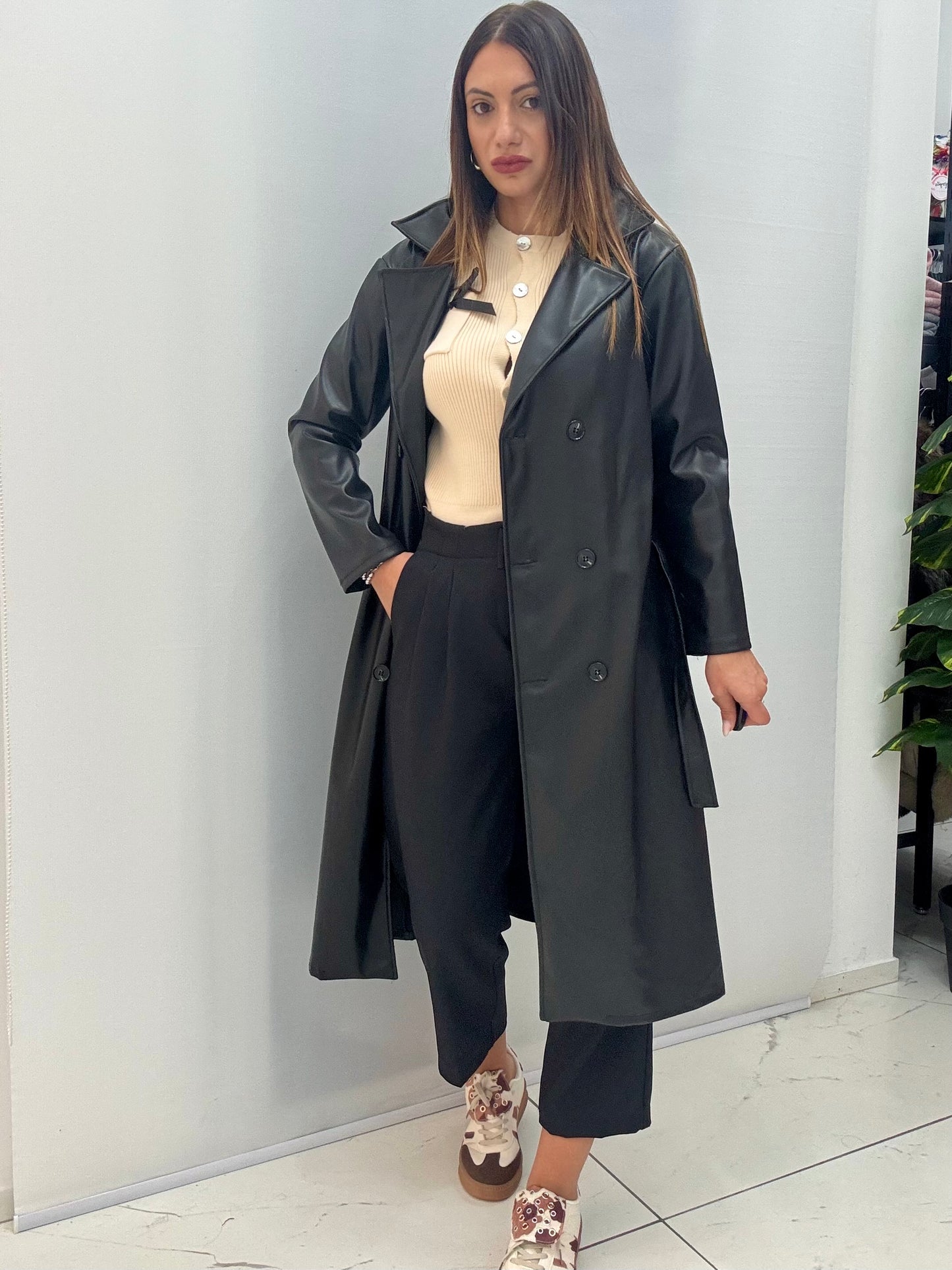 Trench Ecopelle art4403