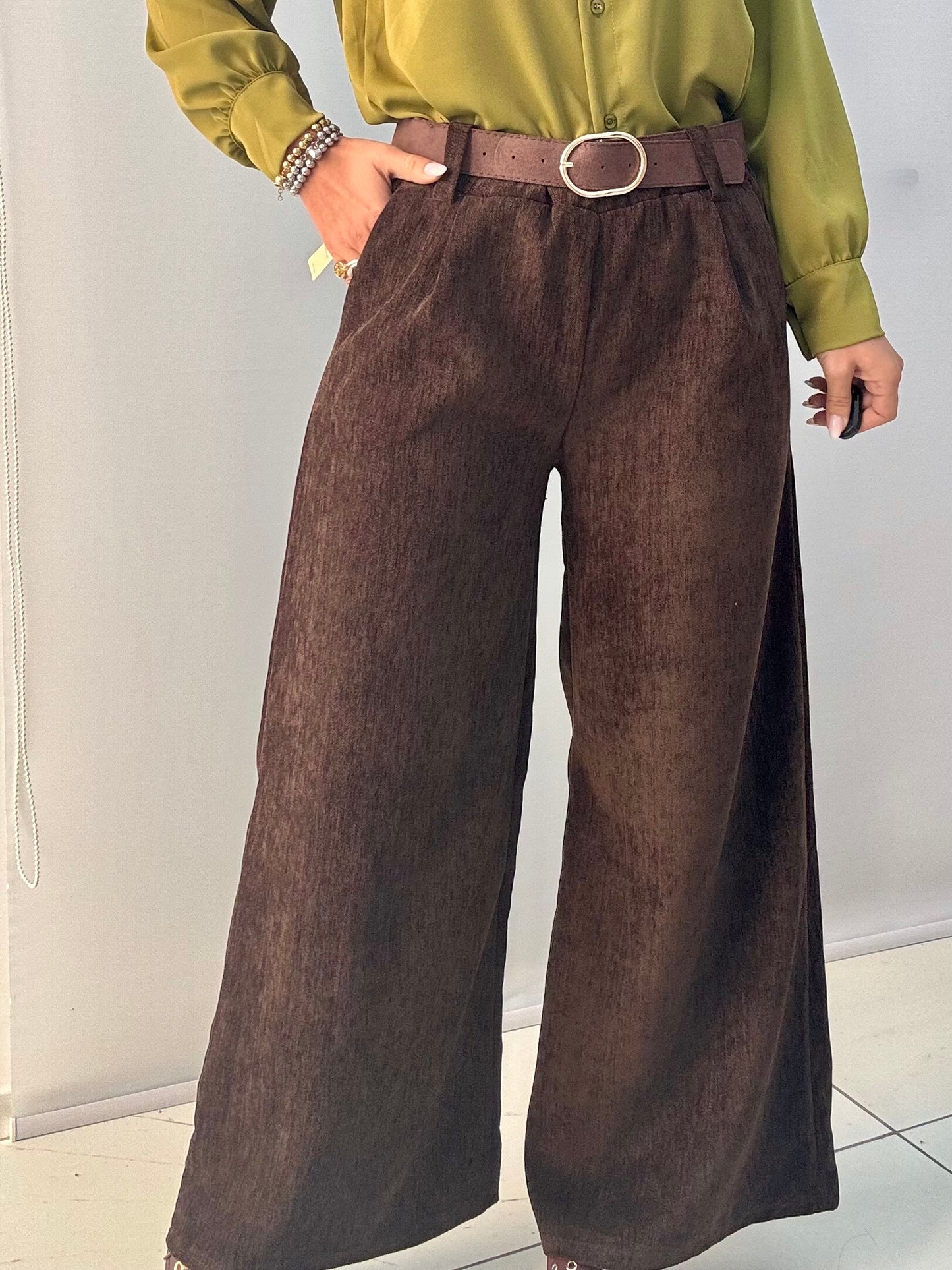 Pantalone Alma Marrone