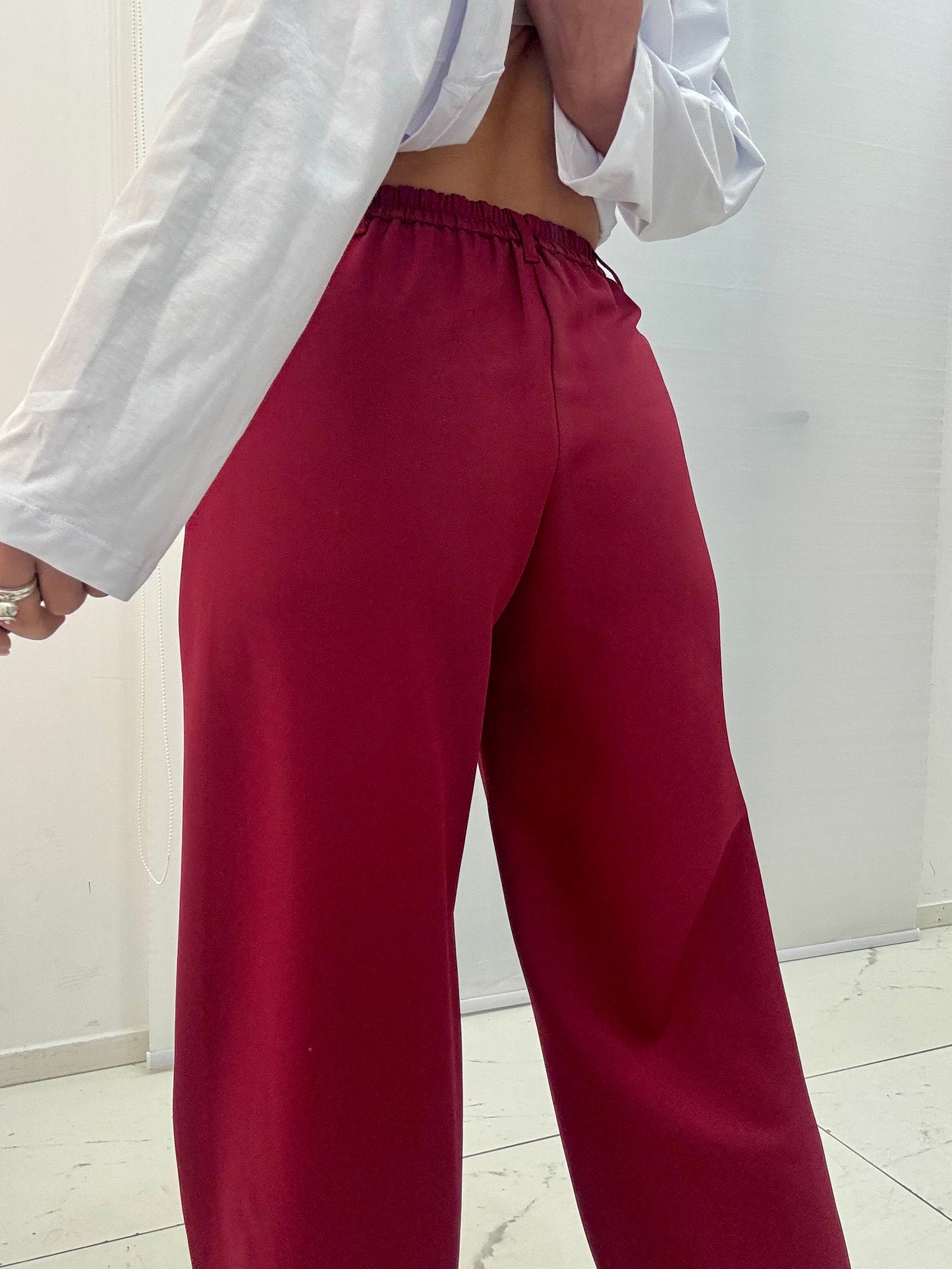 Pantalone Just West Bordeaux