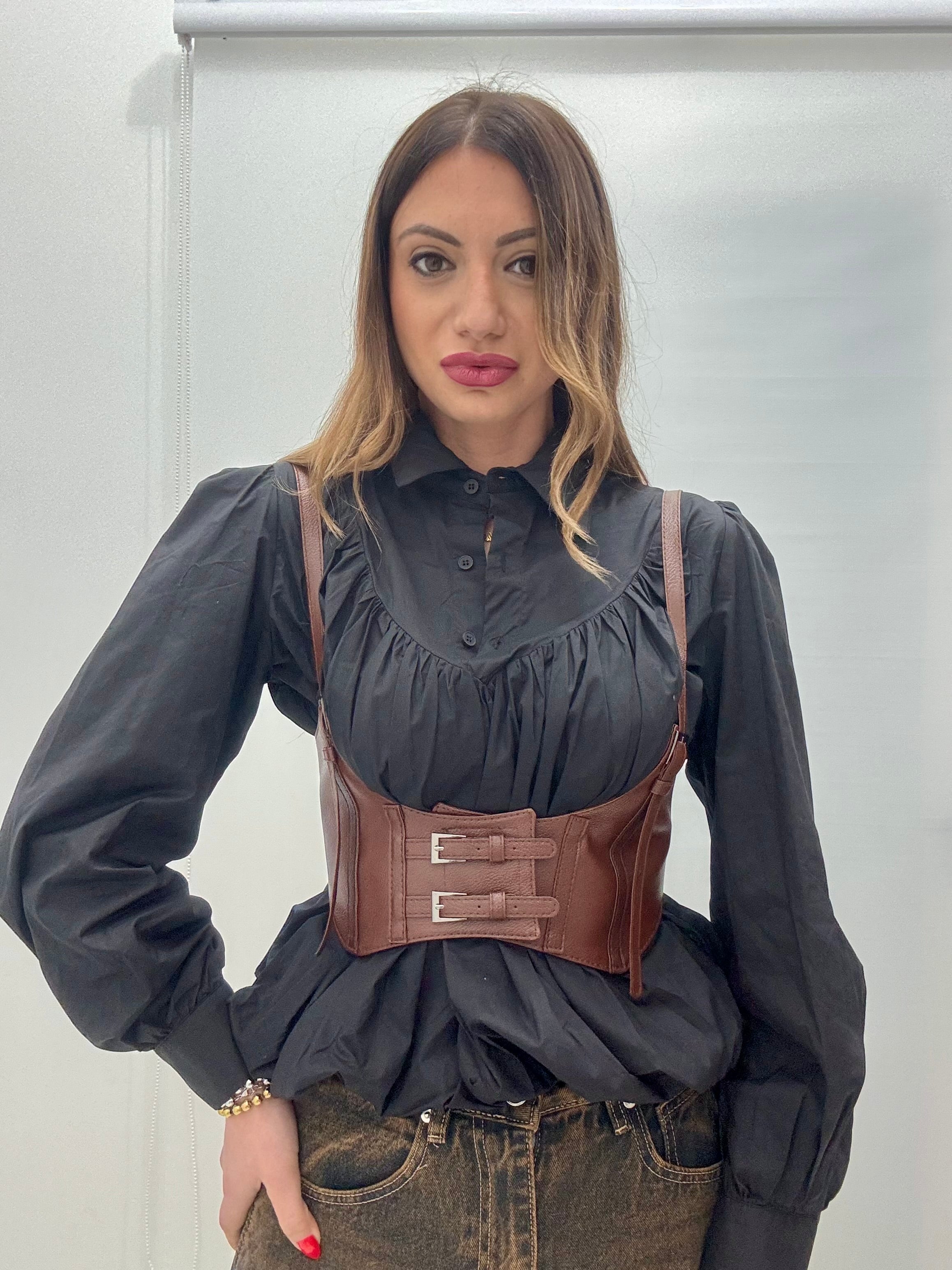 Blusa + Corpetto Penelope