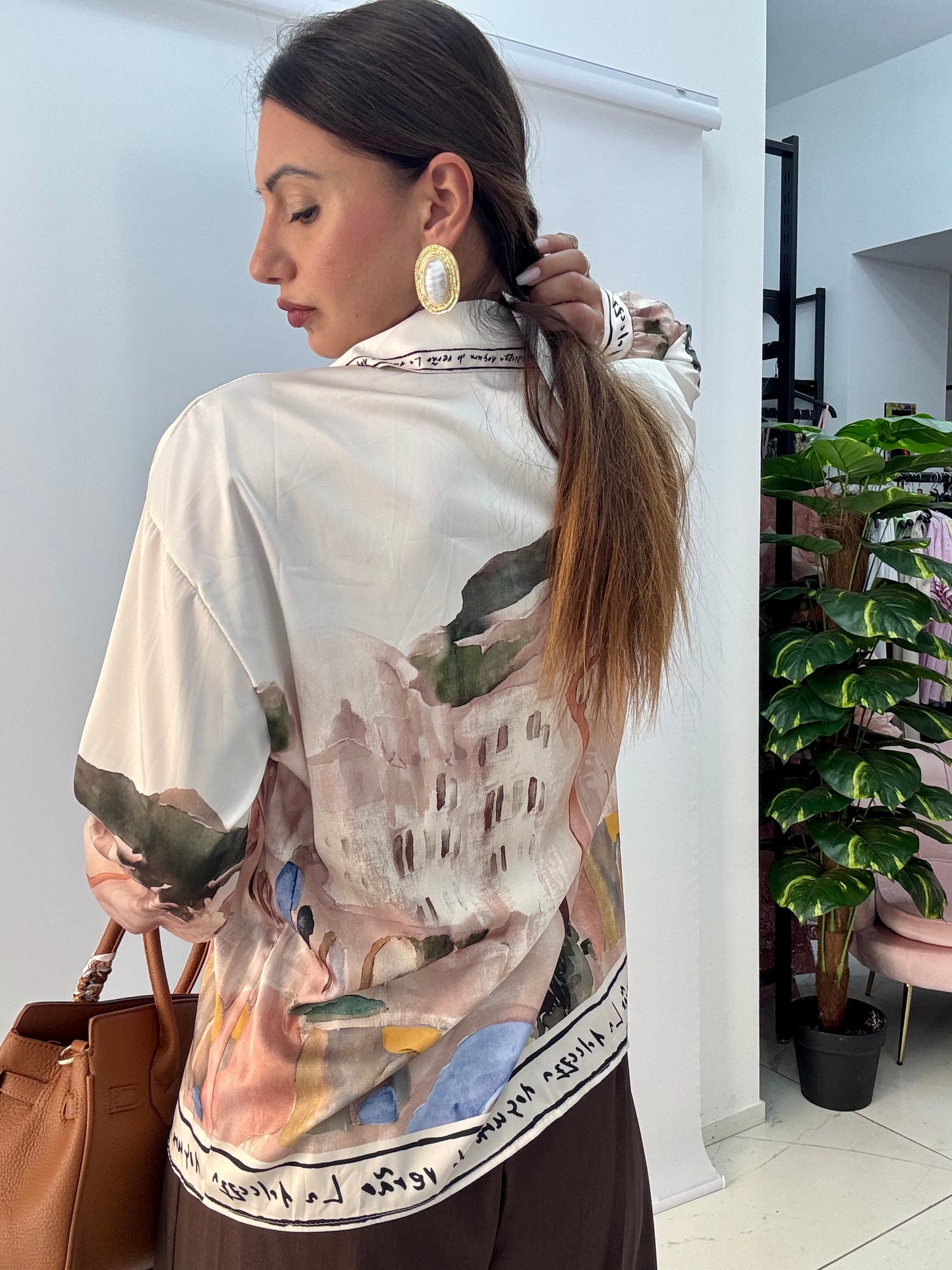 Camicia Panorama Bianco