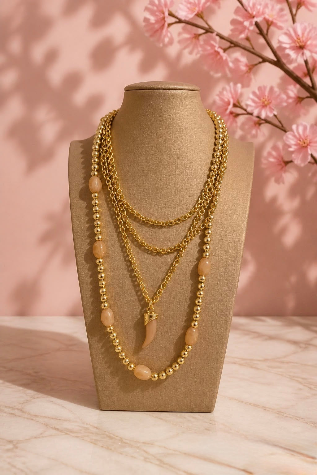 Collana Multifilo Corno