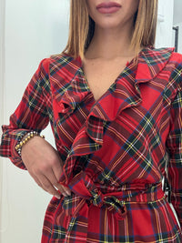 Abito Tartan Portaglio