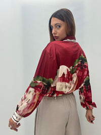 Camicia Panorama Bordeaux