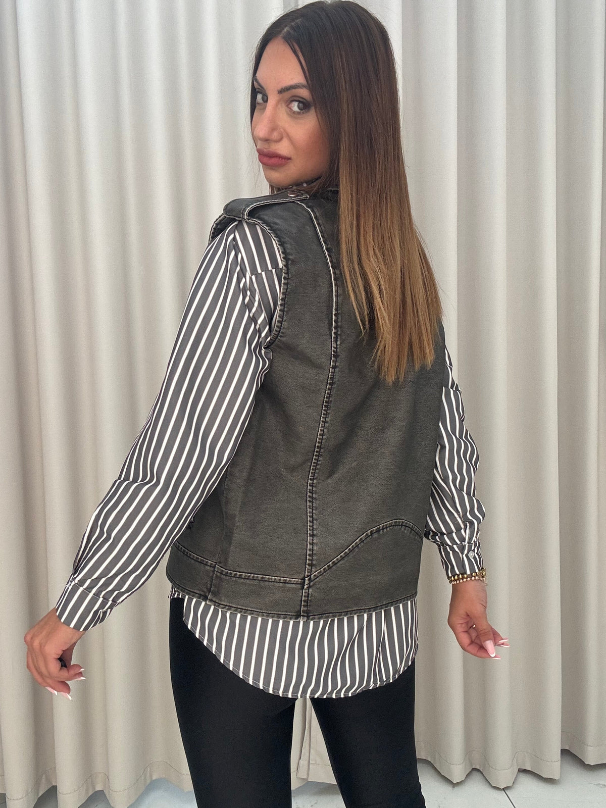 Gilet Vintage Effect