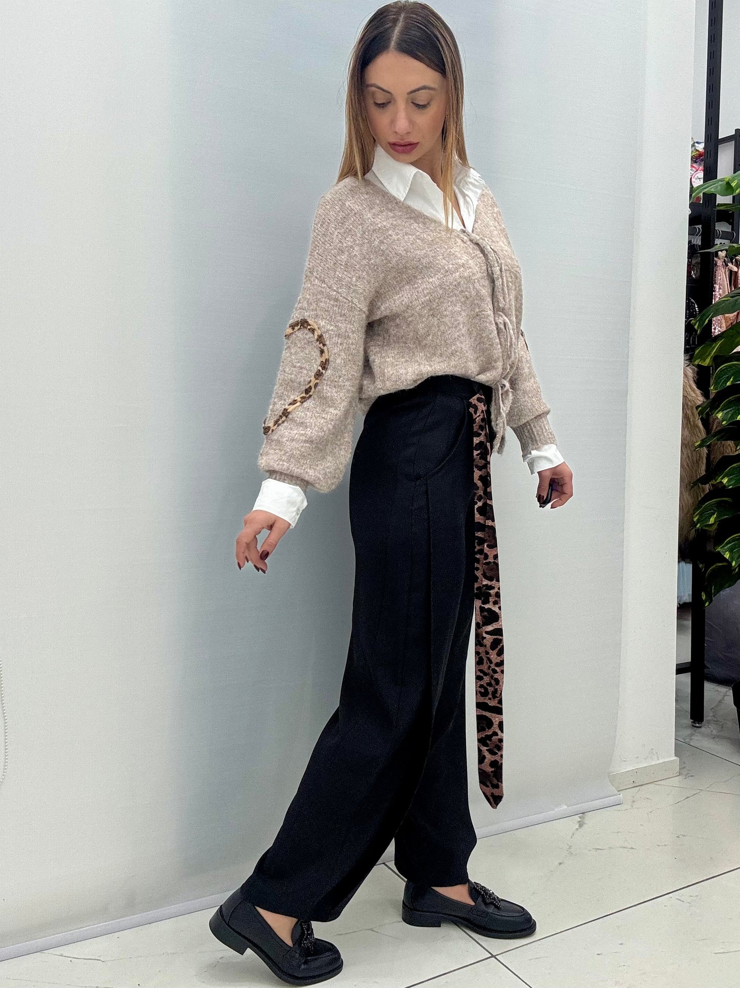 Pantalone Ballon art.Nero