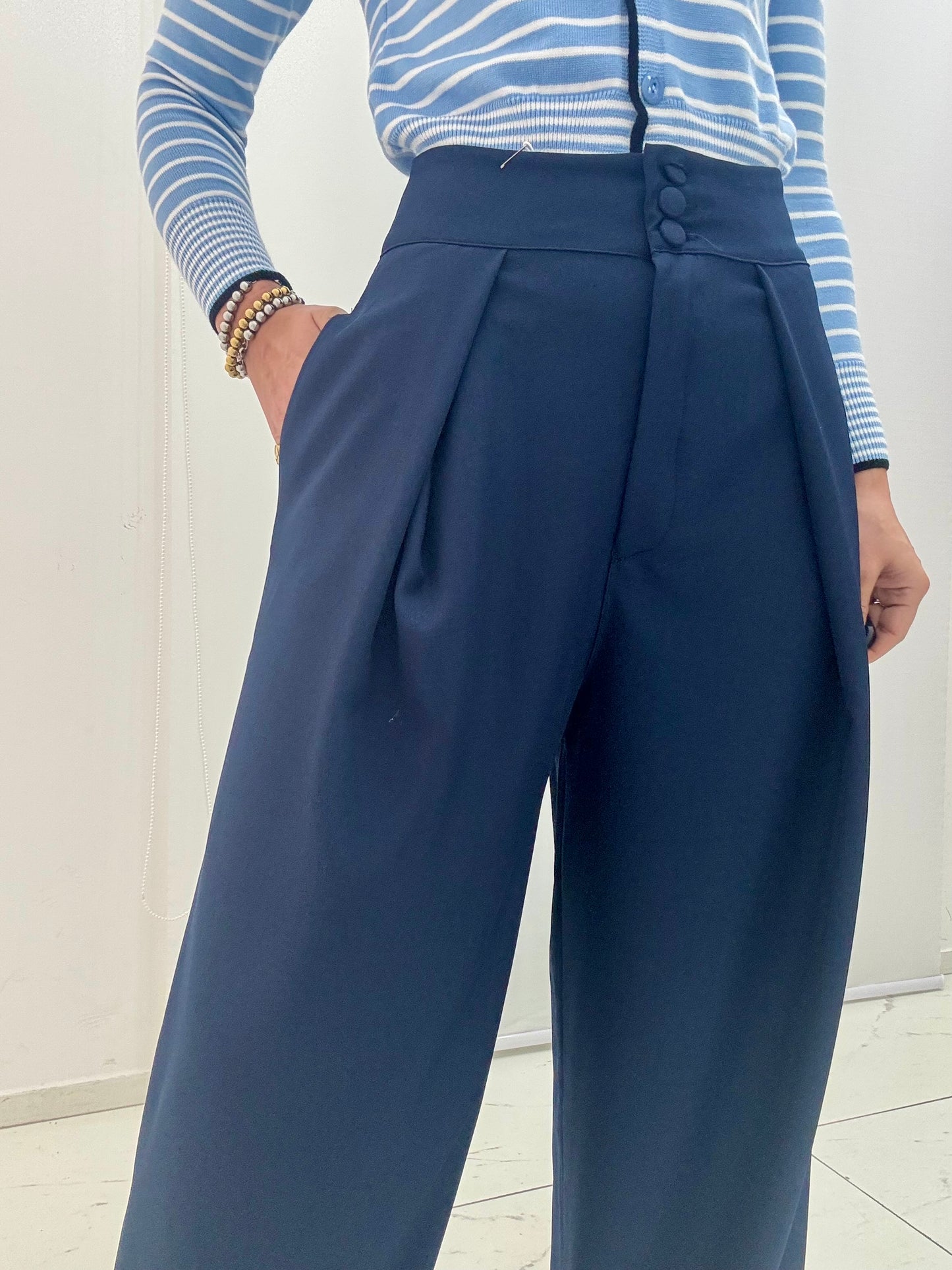 Pantalone art.16090 Blu