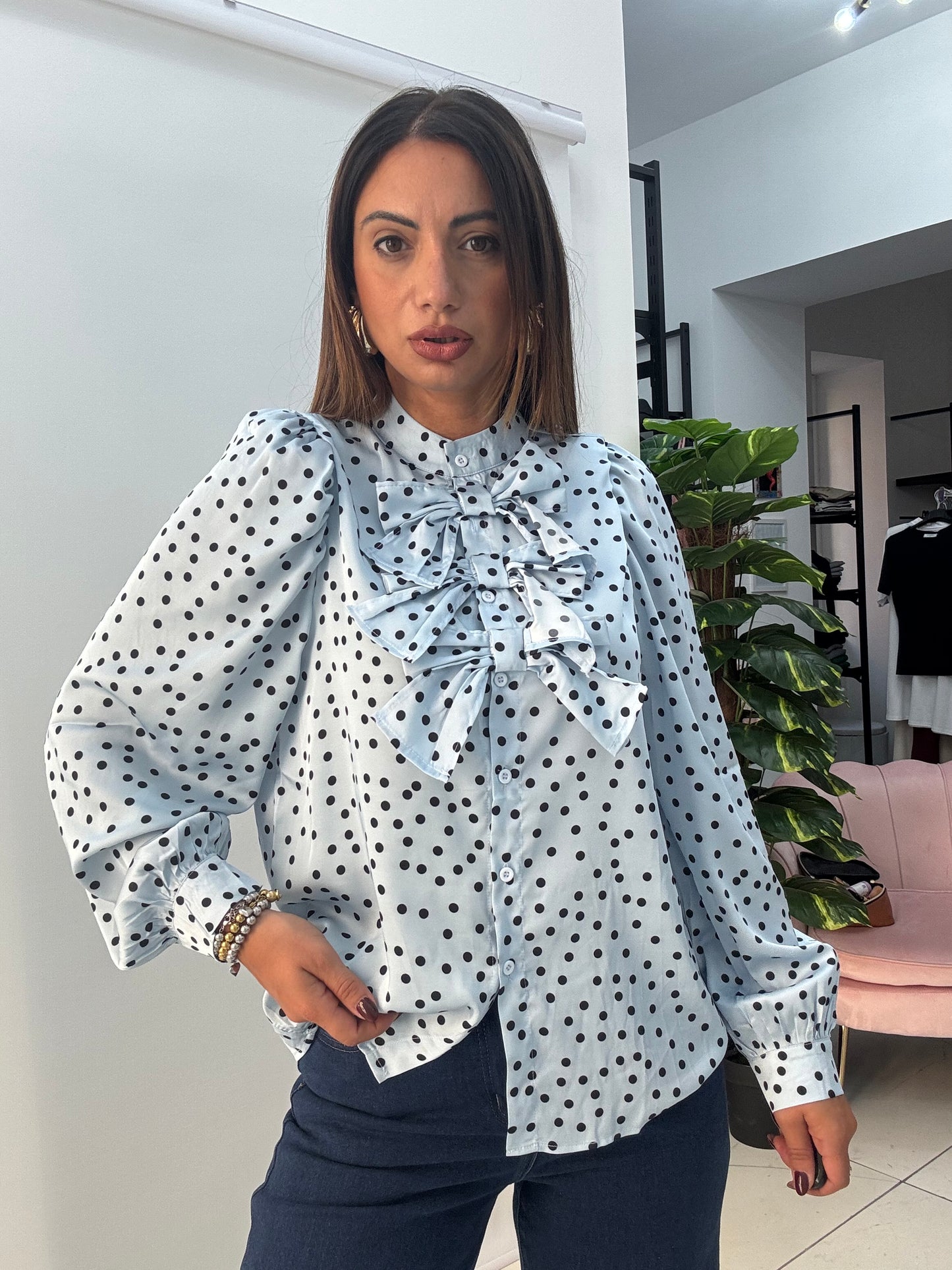 Camicia Fiocchi Azzurro