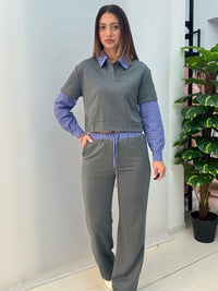 Tuta Miu Miu Inspired Grigio