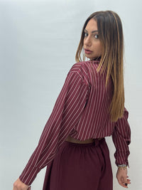 Camicia Georgina Bordeaux