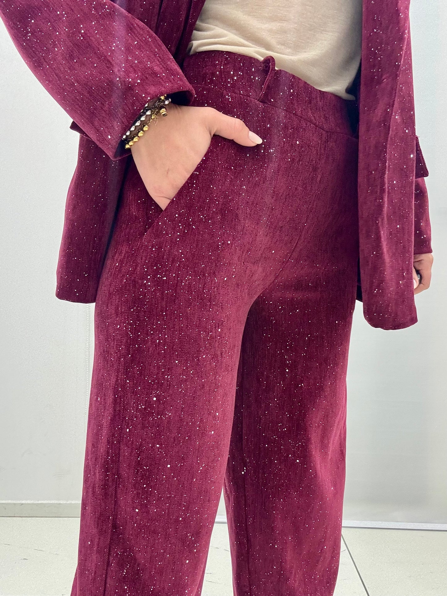 Tailleur Magic Bordeaux