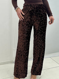 Pantalone Shine Marrone