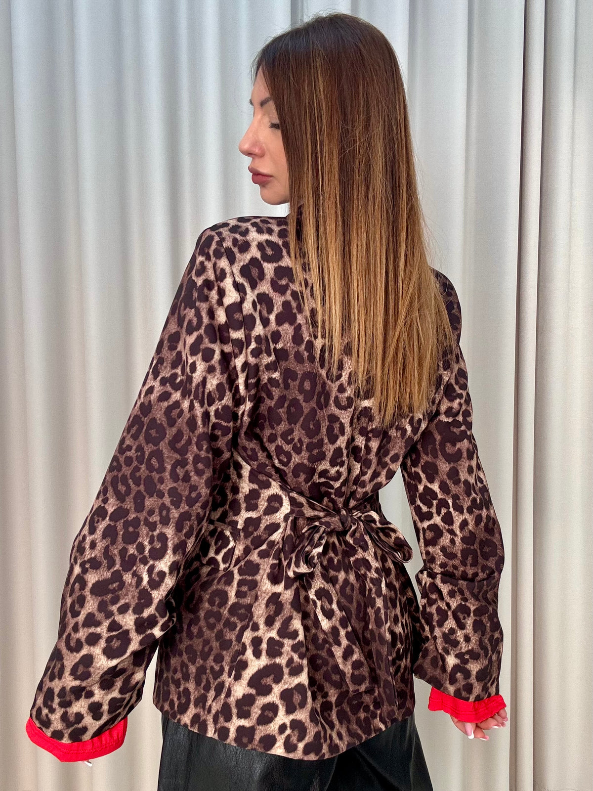 Giacca Leopard