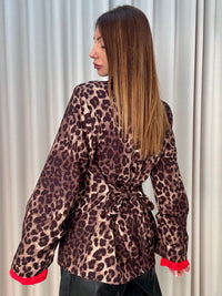 Giacca Leopard