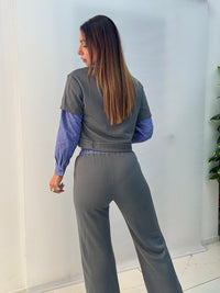 Tuta Miu Miu Inspired Grigio