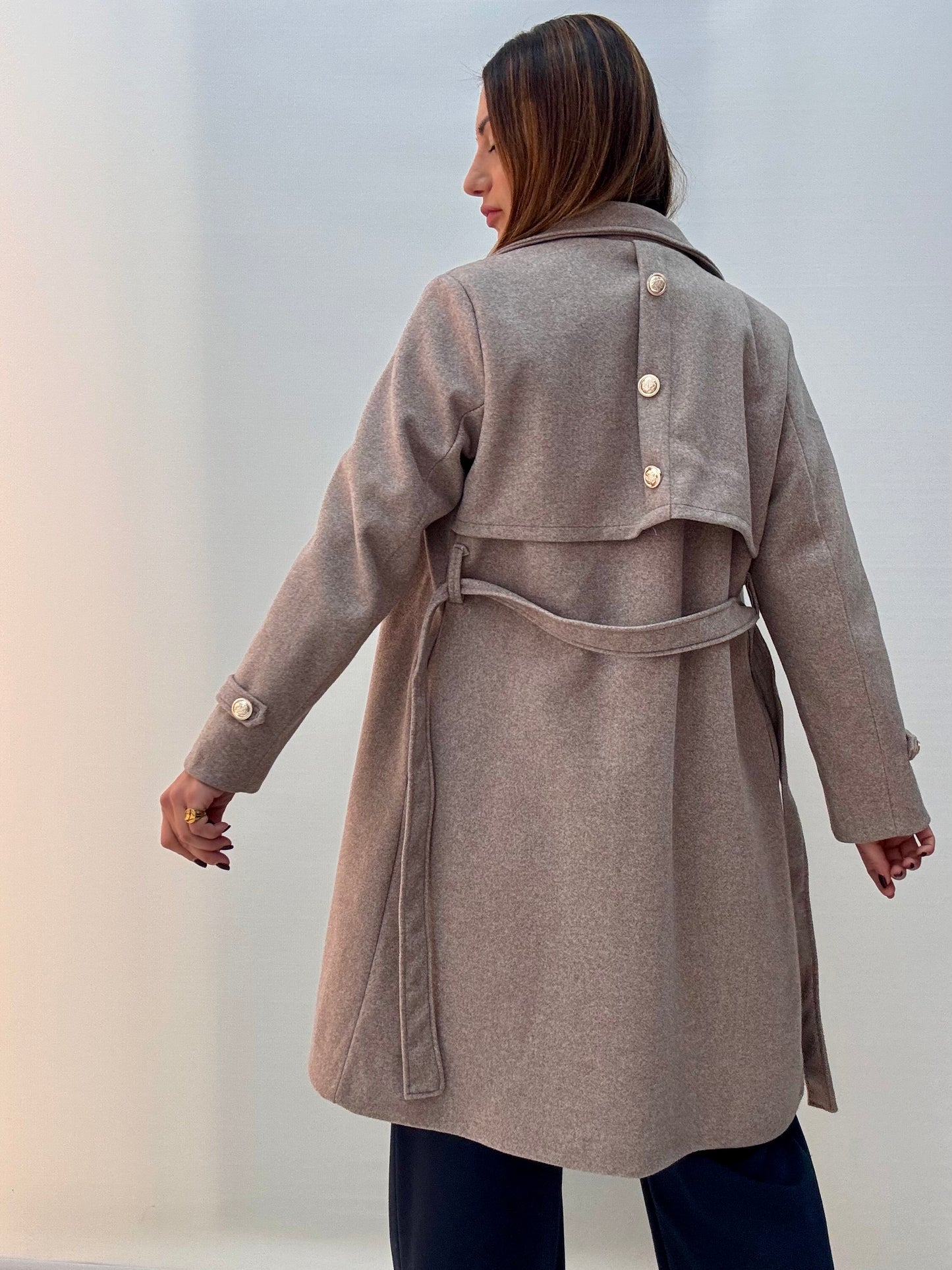 Cappotto Easy Tortora