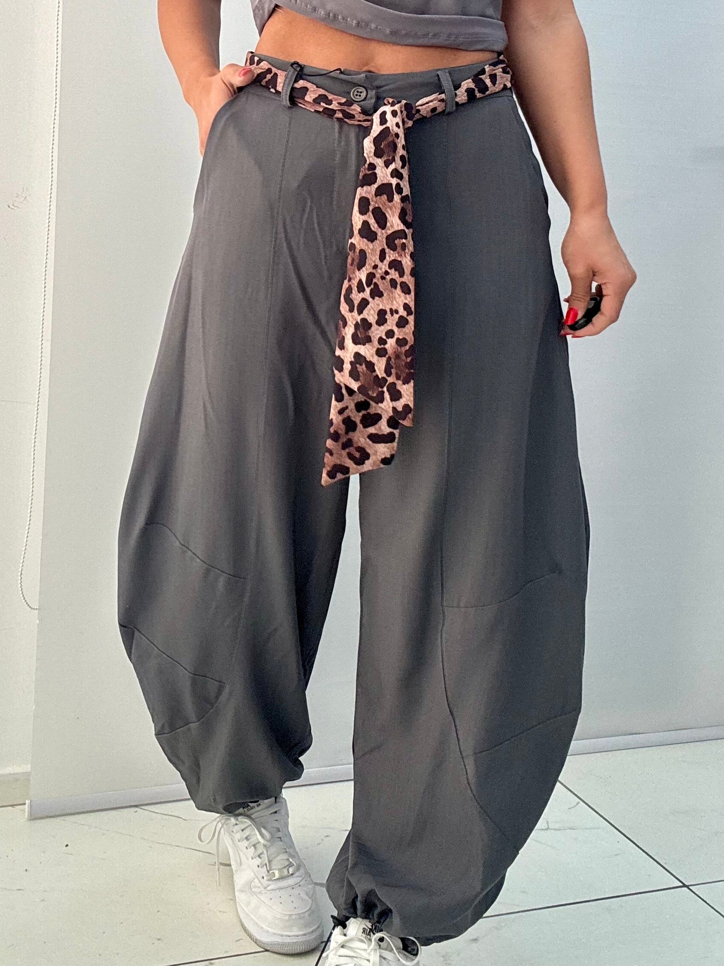 Pantalone Ballon Animalier