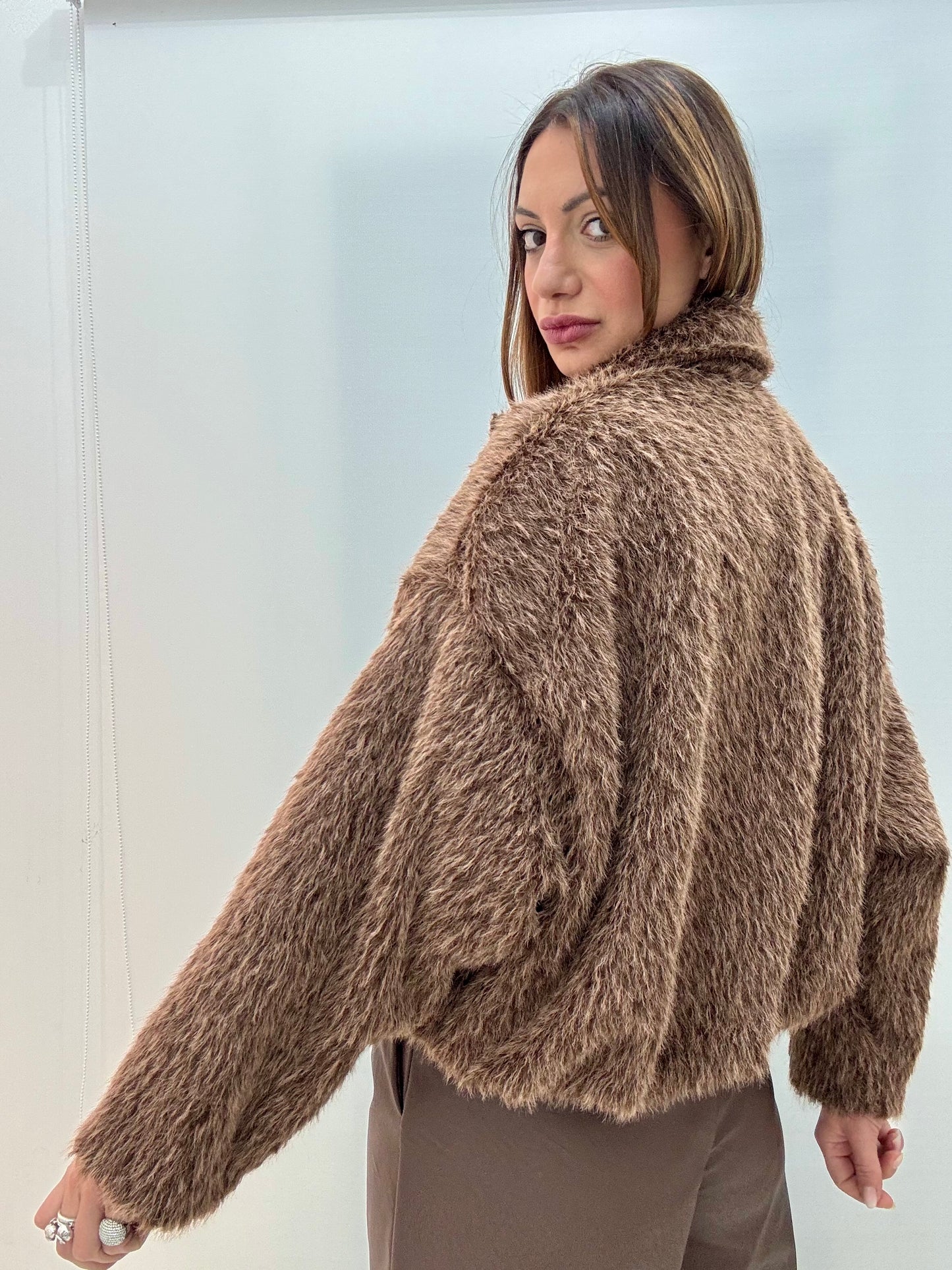 Bomber Bassotto Marrone