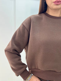 Felpa art.5511 Marrone