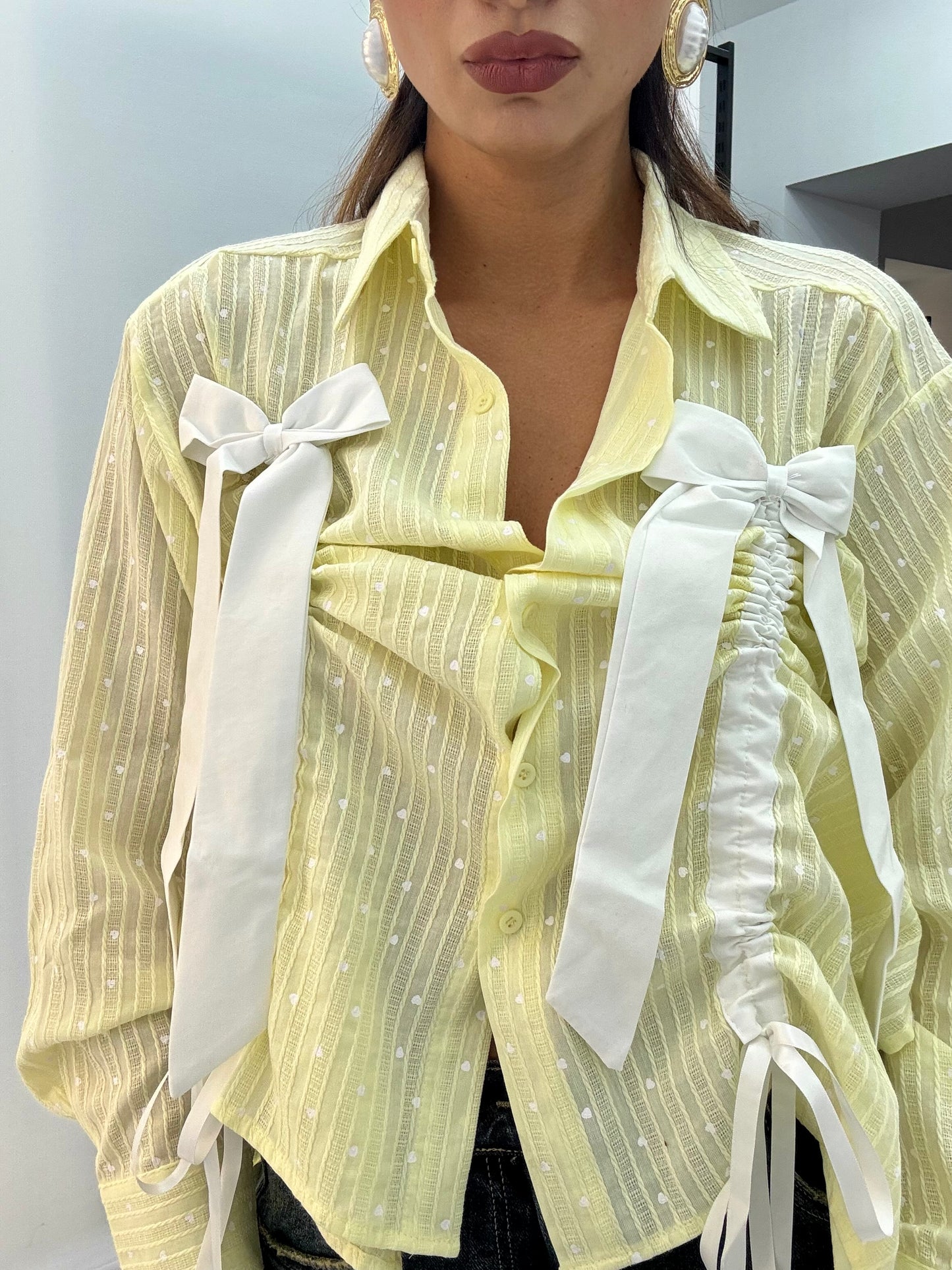 Camicia Fiocchi Giallo