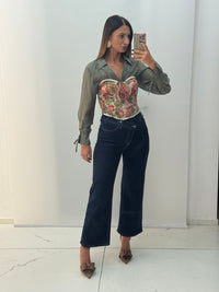 Jeans Blu Asimmetric