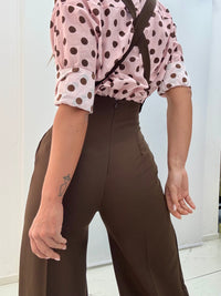 Salopette Emi Marrone