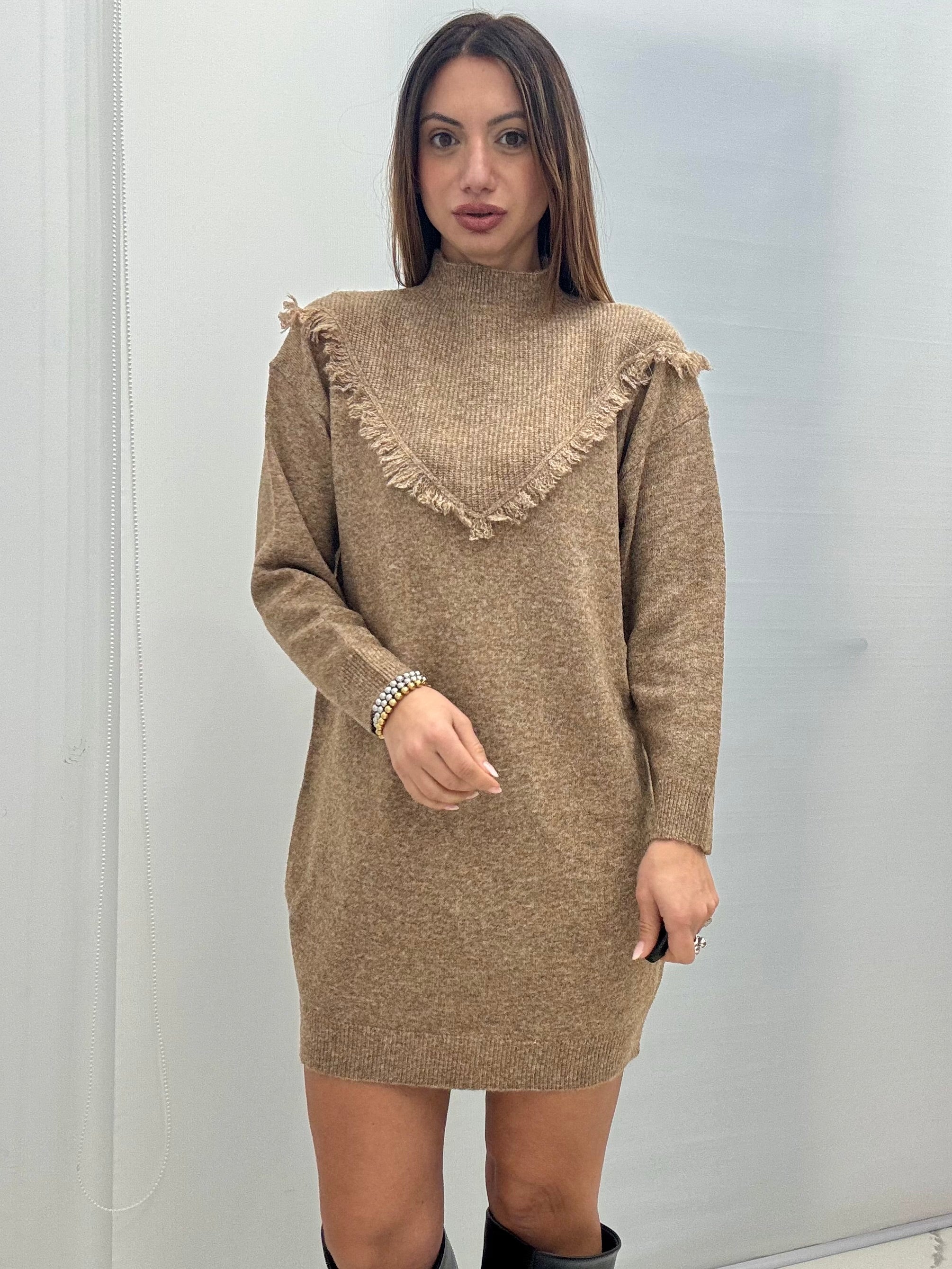 Abito Frangia Sabbia