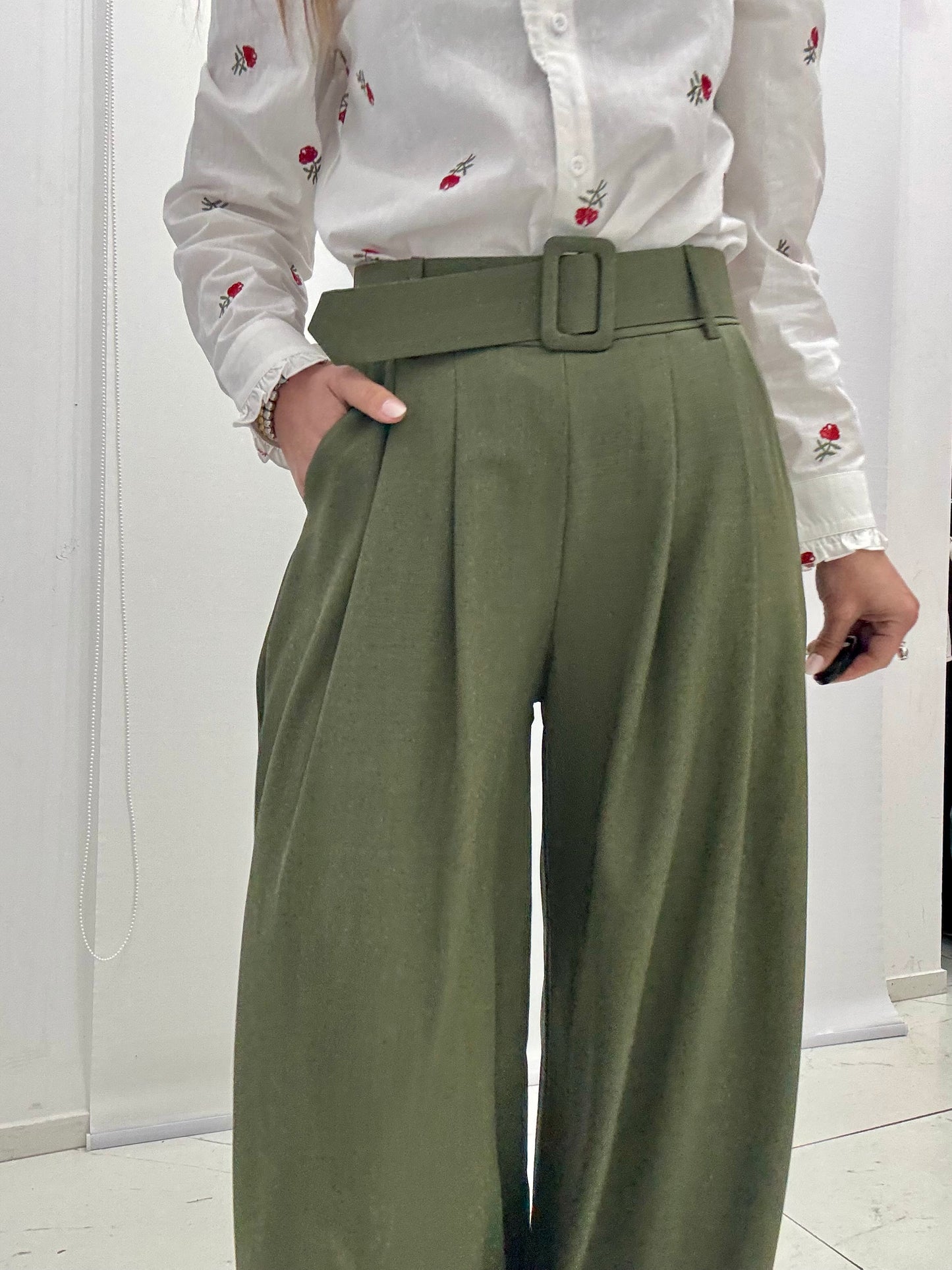 Pantalone Amelì Verde